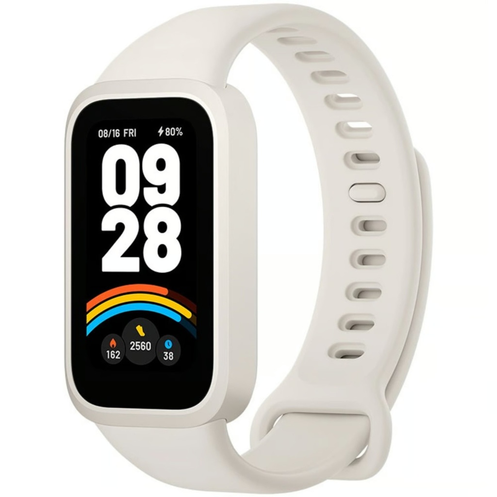 Smart Band Xiaomi 9 Active Pantalla Amoled 1.47 Pulgadas Blanco Beige
