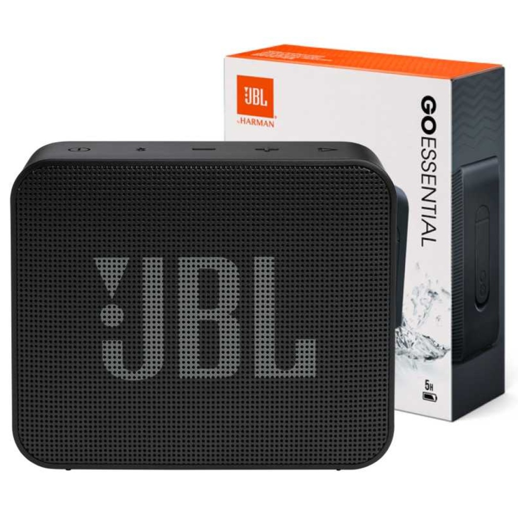 Parlante Portatil Jbl Go Essential Bluetooth A Prueba Agua Negro