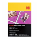 Papel Fotográfico Kodak Selfie 4x6" 200 Gr X 20 Hojas Adhesivo