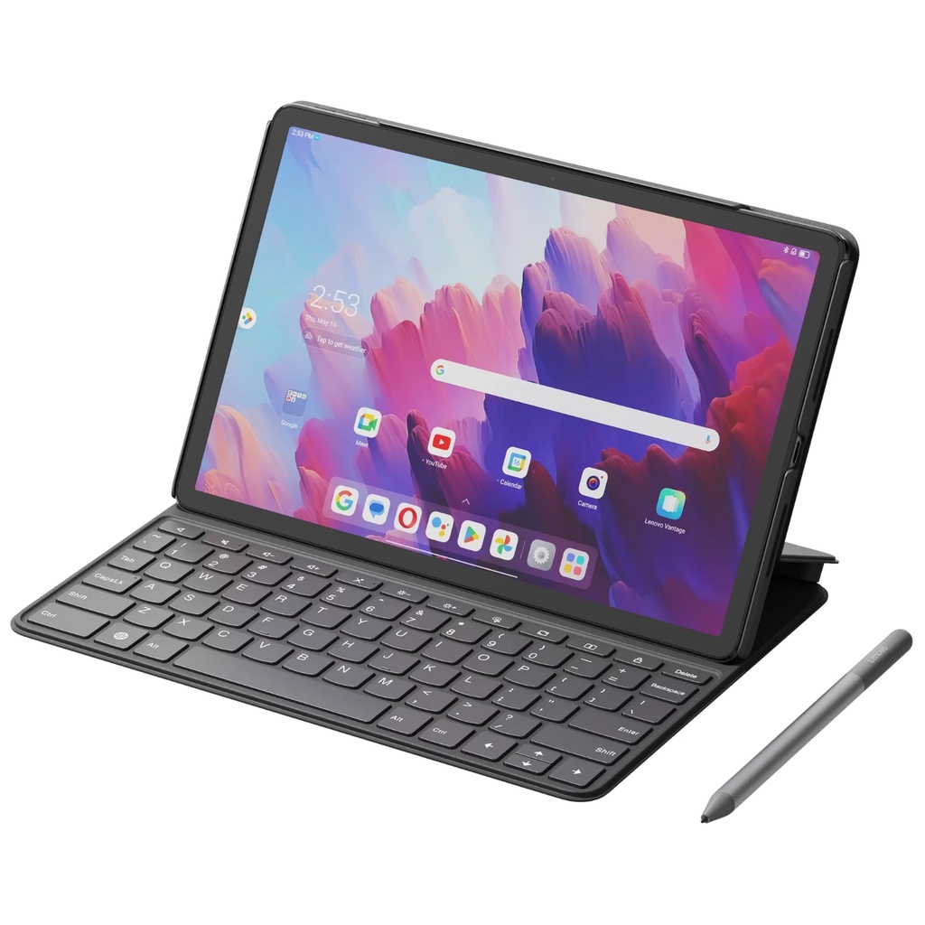 Tablet Lenovo K11 TB330XUP 11" WUXGA Conectividad WIFI y LTE Memoria 8GB + Almacenamiento 128GB Color Gris Incluye Folio, Teclado y Lápiz