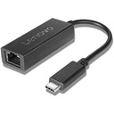 Adaptador Lenovo USB-C A Ethernet Color Negro  