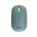 Mouse Acer AMR100 Color Azul Inalámbrico De Burbuja (1600 DPI/Frecuencia Inalámbrica De 2,4 GHz/Sensor Óptico/Llave USB)  