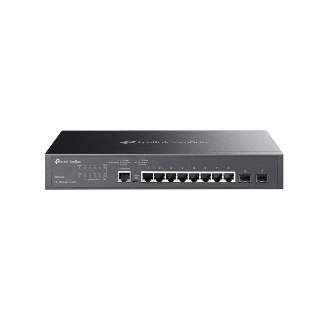 Switch Smart TP-LINK Gigabit JetStream De 10 Puertos Con 8 Puertos PoE+
