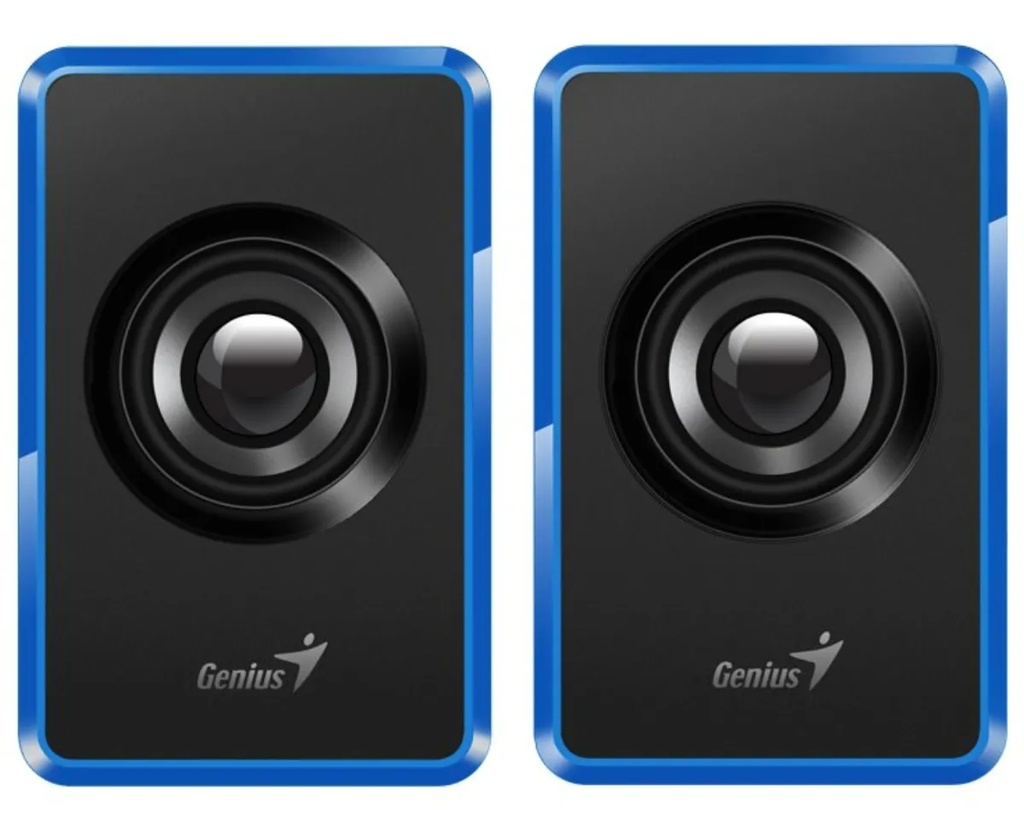 Parlante Genius Sp-U125 Azul Con Conexión USB