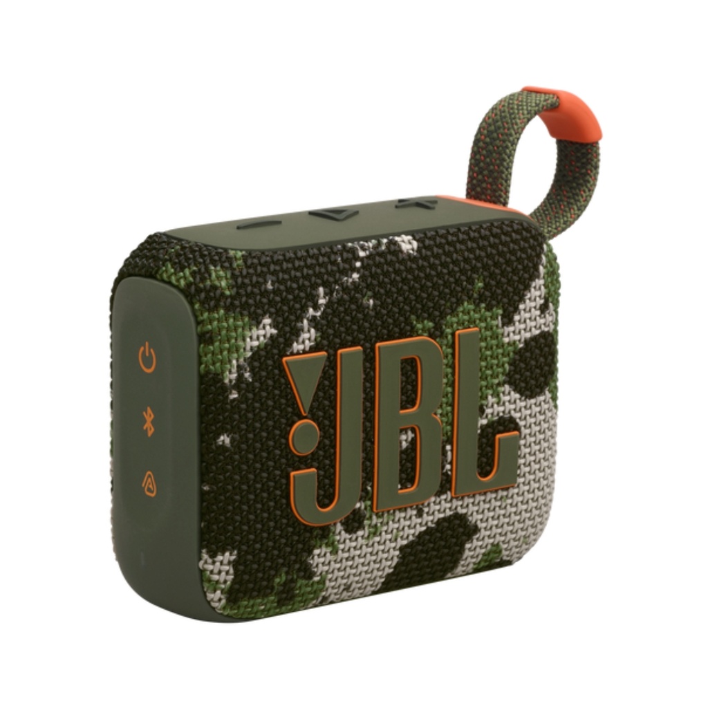 Parlante JBL GO 4 Bluetooth Ultra portátil Color Verde Camuflado (Squad)