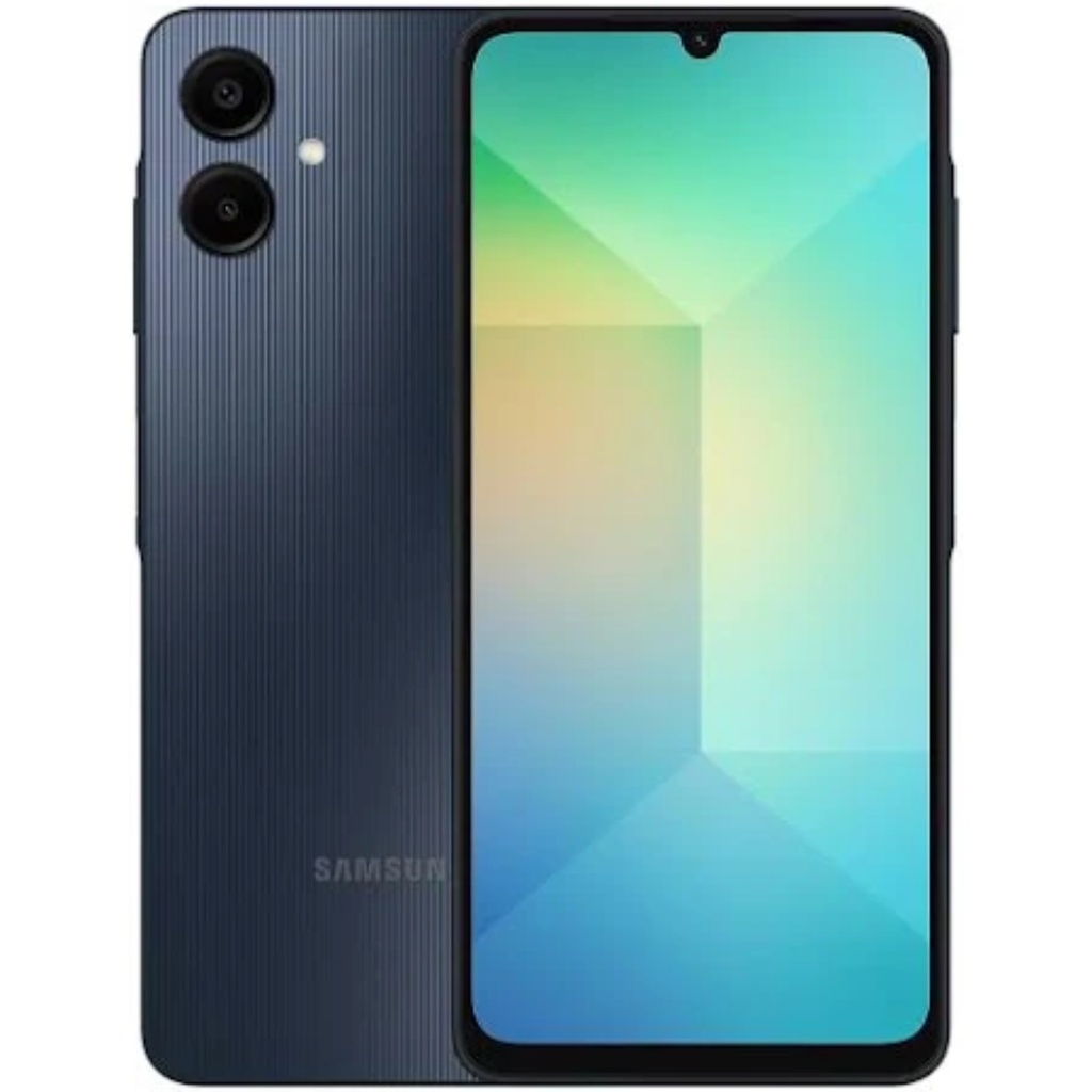 Celular Samsung Galaxy A06 Color Negro, 64GB Memoria Interna y 4GB RAM, Single SIM 