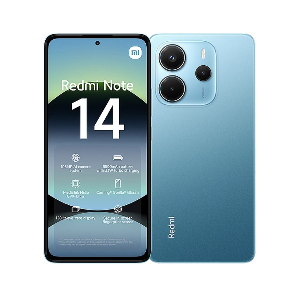 Celular Xiaomi Redmi Note 14 Pro Ocean Blue 8G RAM 256G (Colombia)