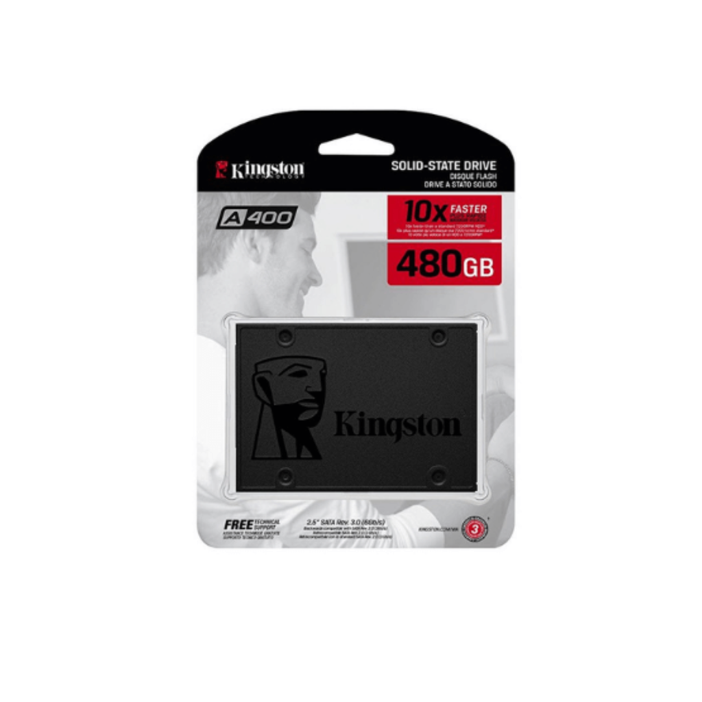 Disco De Estado Solido Kingston SSD 480 GB 2.5 Negro
