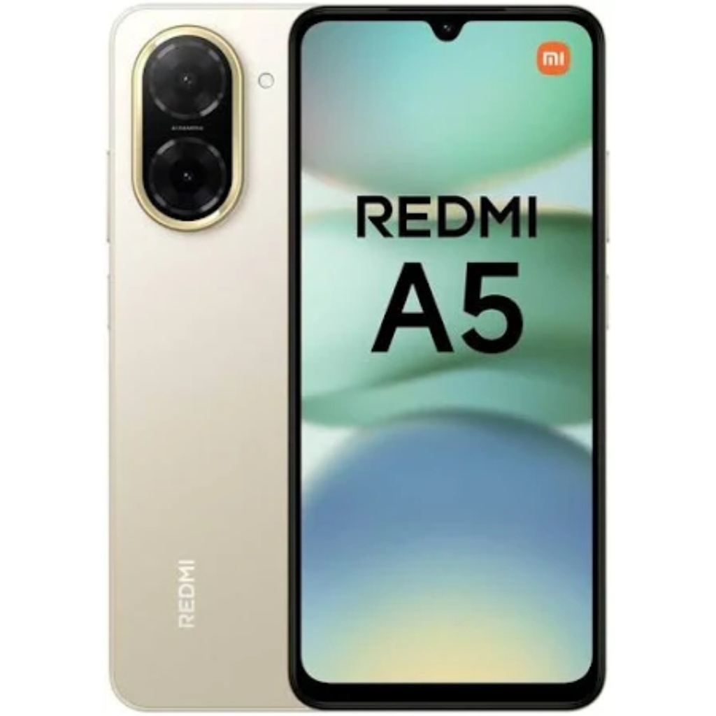 Celular Xiaomi Redmi A5 Sandy Gold 3GB RAM 64GB