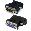 Adaptador StarTech DVI-I a VGA HD15 Negro Garantía Vitalicia