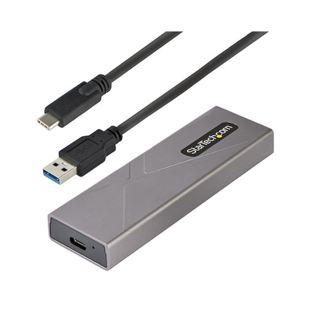 M.2 PCIe NVMe/M.2 SATA SSD USB Enclosure