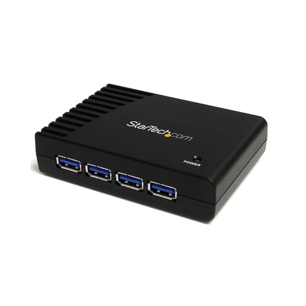 HUB USB 3.0 A Super Speed De 4 Puertos USB-A 3.0 Con Salidas Con Corriente, Incluye: 1 Cable USB De 0,91 Cms Y 1 Adaptador De Alimentación