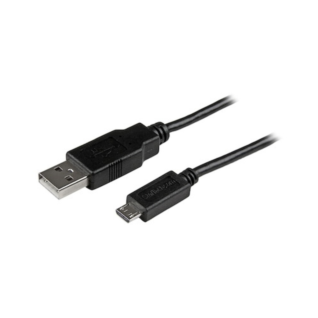 Cable StarTech Micro USB-B A USB-A Delgado Para Smartphone Y Tablet De1m