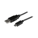Cable StarTech Micro USB-B A USB-A Delgado Para Smartphone Y Tablet De1m
