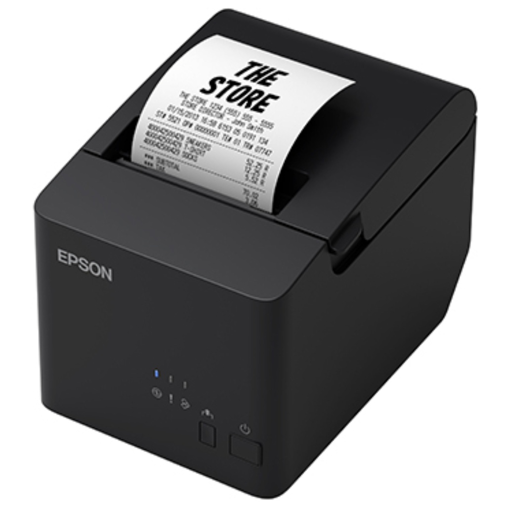 Impresora De Recibos Térmica Epson TM-T20IIIL-001 Negra