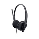 Diadema Estéreo Dell WH1022 Alámbrico USB Con Micrófono Y Control De Volumen Para Videollamadas Color Negro 