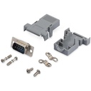 Conector StarTech D-SUB DB9 Serial Macho Ensamblado Con Carcasa Plástica Garantía De Por Vida