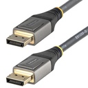 Cable StarTech DisplayPort 1.4 8K 60Hz HDR10 Ultra HD 4K 120Hz Oro Macho a Macho 3 m