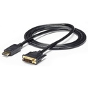 Cable StarTech Convertidor DisplayPort A DVI Pasivo, Soporte De Resoluciones De Hasta 1920x1200 Y Resoluciones HDTV De Hasta 1080p, Pasivo, 1,8 mts