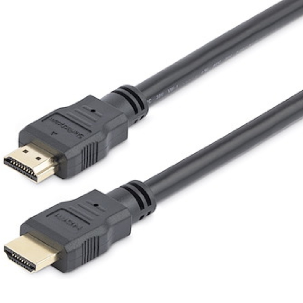 Cable StarTech HDMI 2.0 Con Ethernet De Alta Velocidad Ultra HD 4K 60Hz - HDR10, ARC, Macho /Macho, Certificado Premium, Conectores Recubiertos En Oro, 3 mts