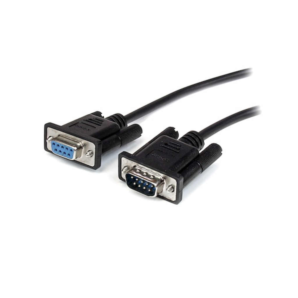 Cable StarTech Extensión Serie RS232 DB9 Macho a Hembra 3 m