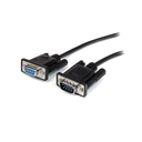 Cable StarTech Extensión Serie RS232 DB9 Macho a Hembra 3 m