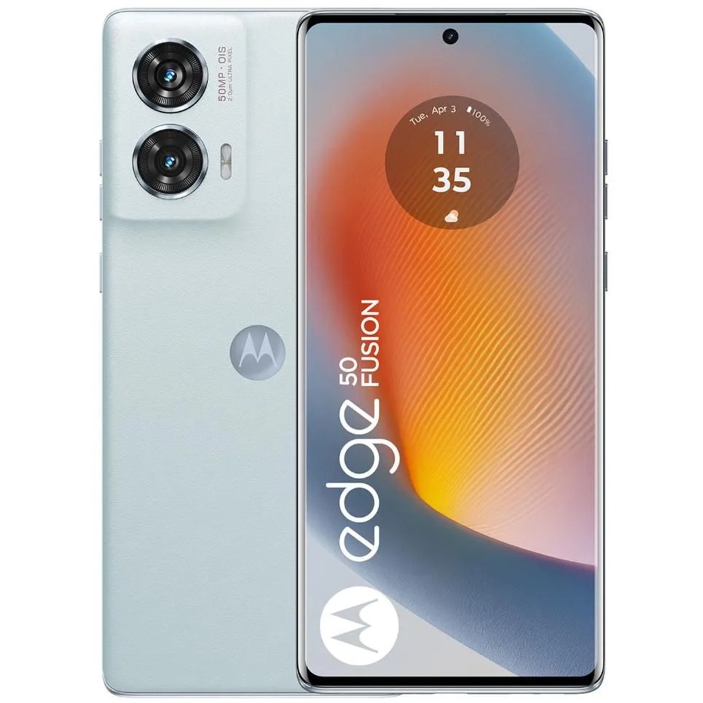 Celular Motorola Edge 50 Fusion Azul Ártico, 8GB RAM y 256GB Memoria Interna 