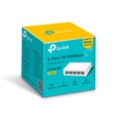Switch TPLINK de Escritorio de 5 Puertos 10/100M RJ45 Caja de Plástico Blanco