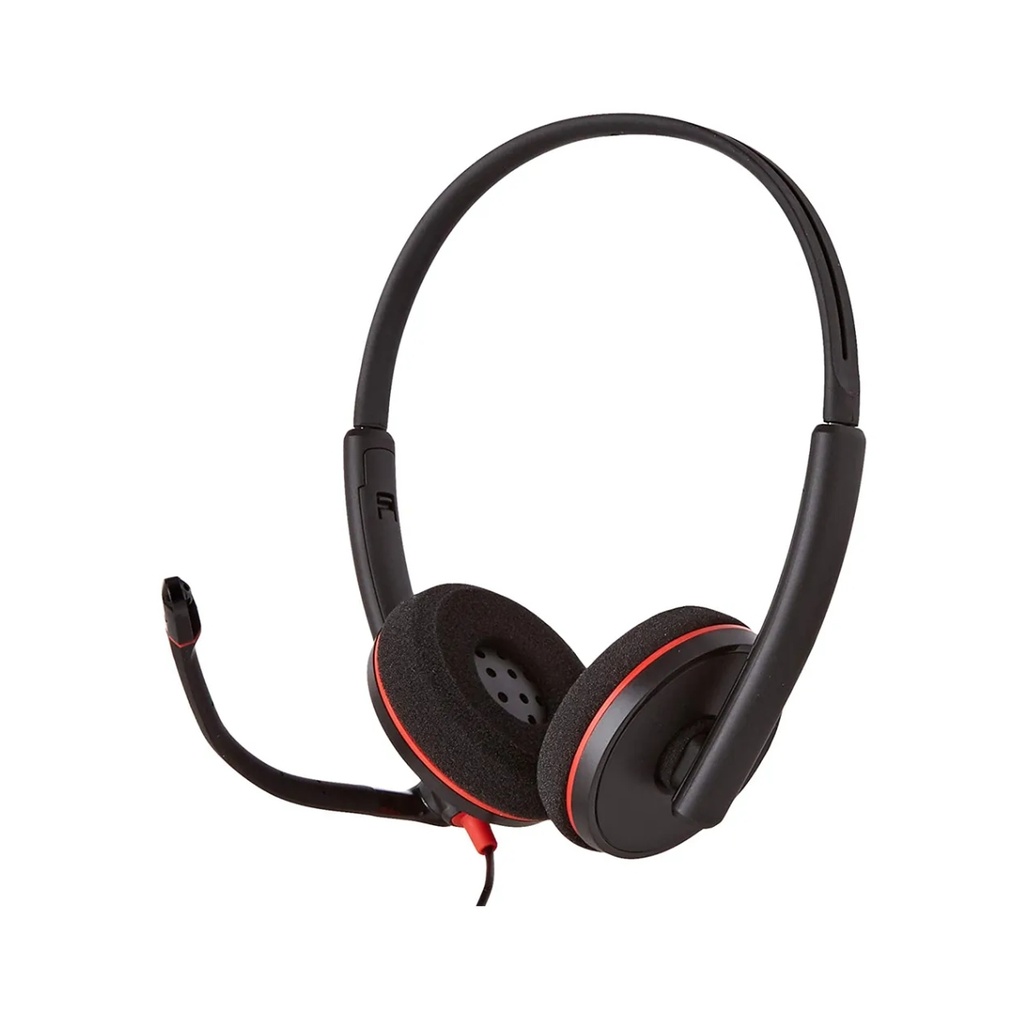 Diadema Poly Blackwire 3220 Stereo USB-C Headset +USB Negro