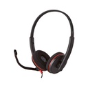 Diadema Poly Blackwire 3220 Stereo USB-C Headset +USB Negro