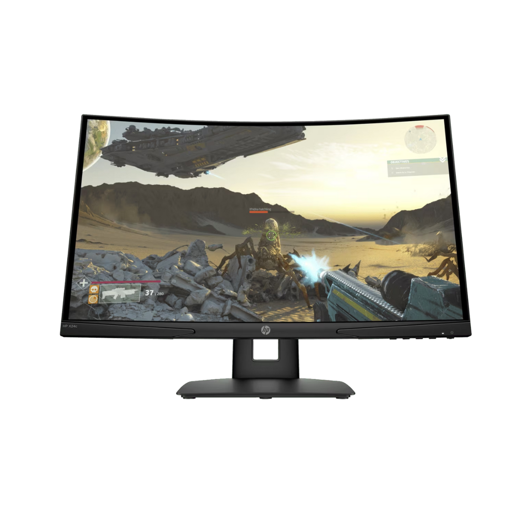 Monitor HP X24c Gaming 24" Tilt-Only Negro