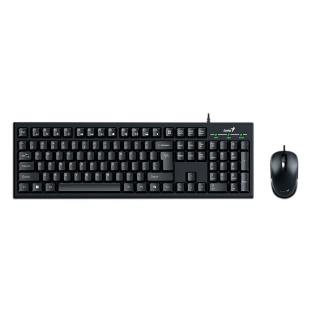 Combo Teclado Y Mouse Genius Km 100Se Negro