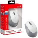 Mouse Genius Inalámbrico NX-8000S BT Color Blanco