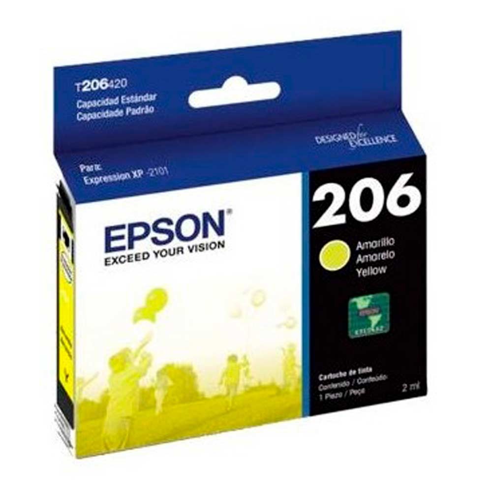 Cartucho Epson T206420-AL amarillo Ink Cartridge-Xpression XP-2104