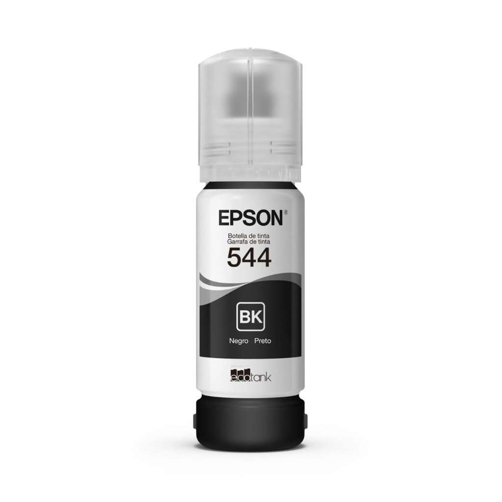 Botella de Tinta Epson 544 Negro Original 544120-AL 70ml 4500pág