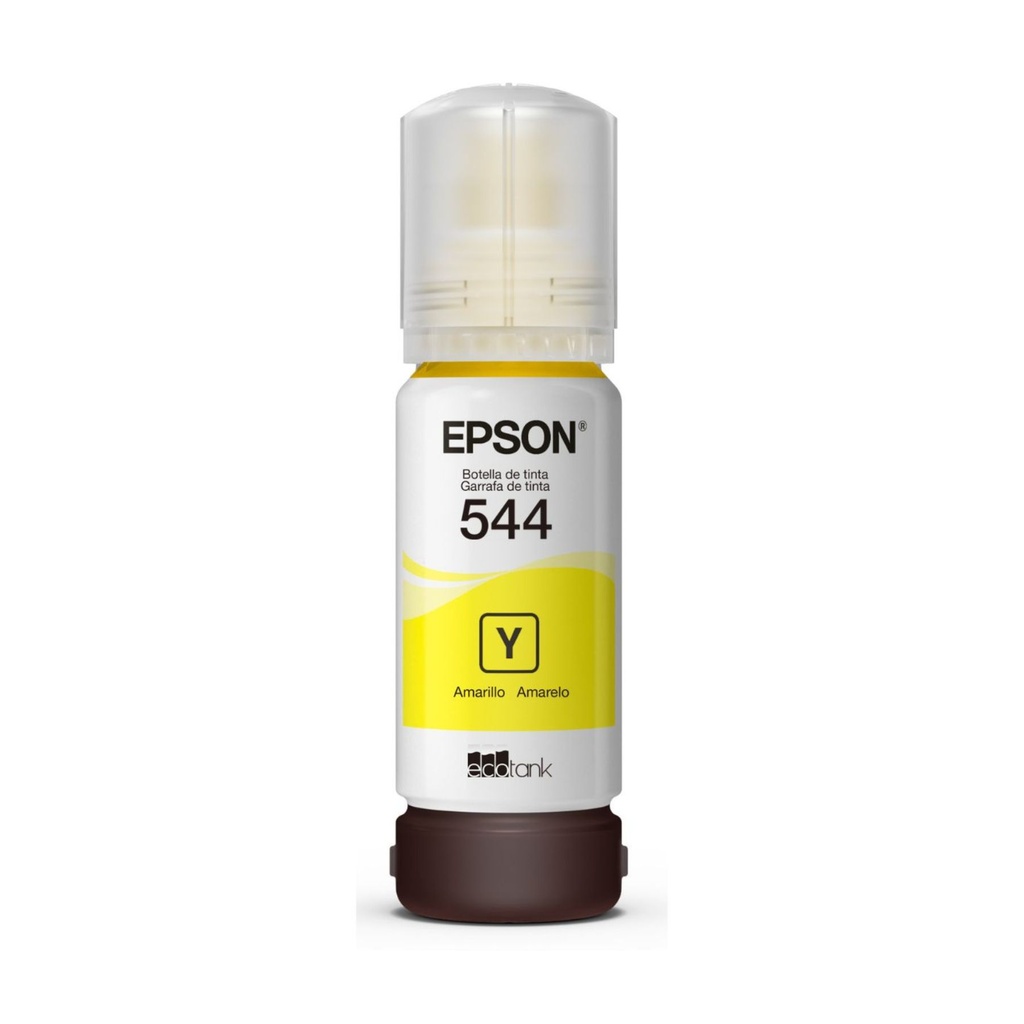 Botella de Tinta Epson 544 Amarillo Original 544420-AL 70ml 7500pág