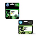 Kit Cartuchos Tinta Hp Original 954XL Negro Y Amarillo