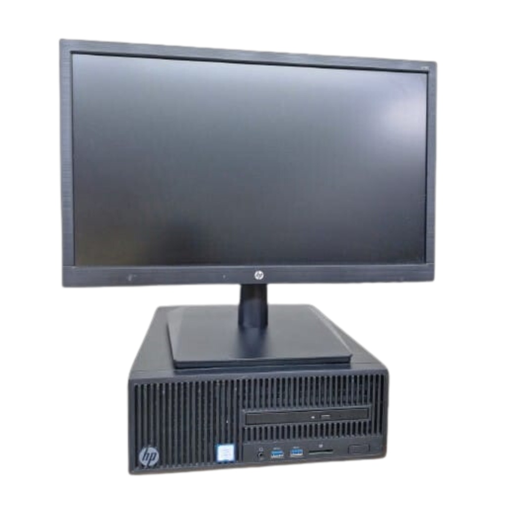 Computador De Escritorio Usado HP 240 G2 IntelCore I5 Septima RAM 8GB SSD 240GB Monitor 19" W10 Pro