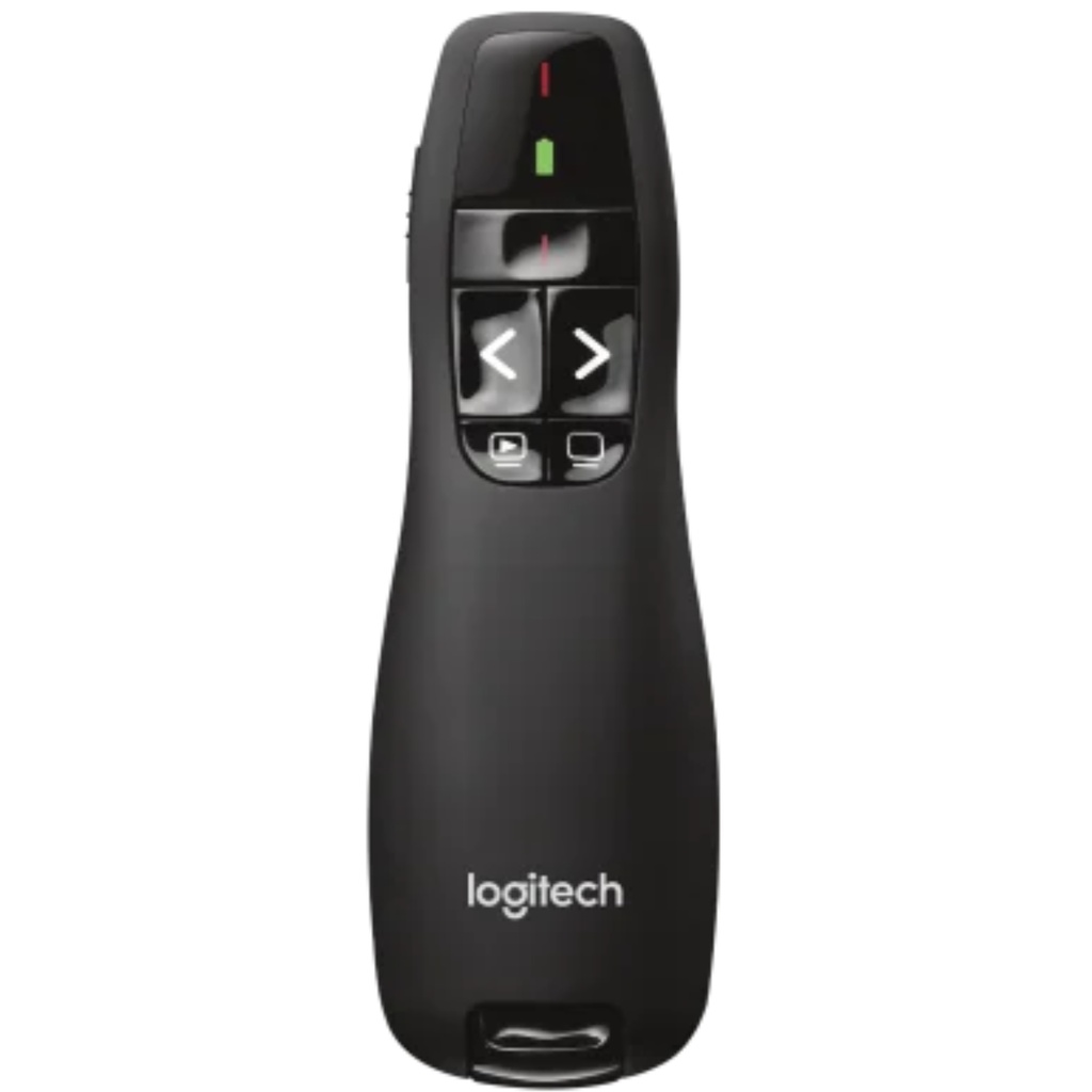 Apuntador Láser Inalámbrico Logitech R400 Color Negro