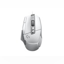 Mouse Alámbrico Logitech G502 X Gaming Color Blanco