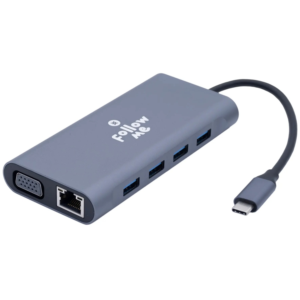 Adaptador Tipo C Follow Me 11 En 1 TW11A