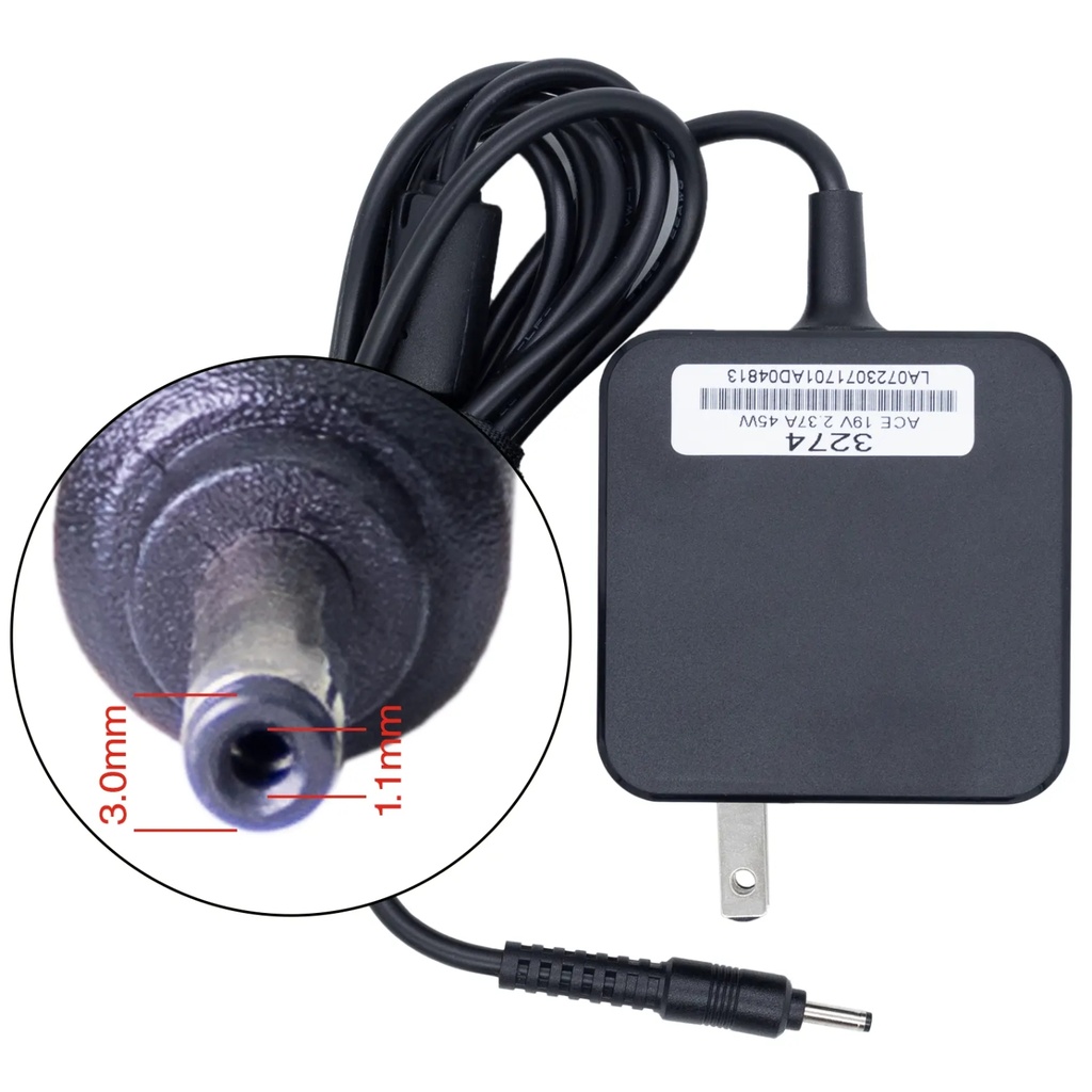 Cargador Para Portátil Acer 19V 2.37A Genérico Cuadrado Ultra 