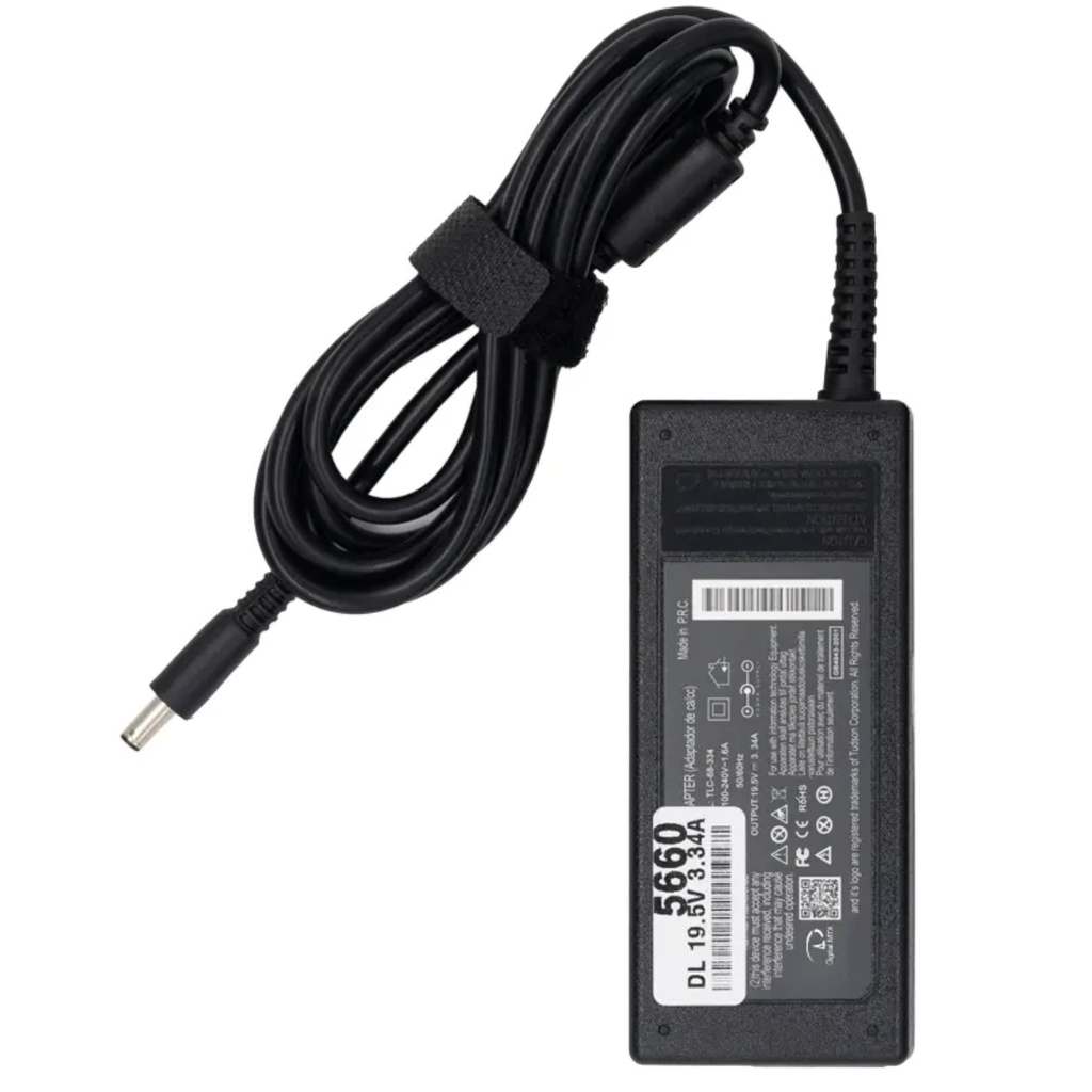 Cargador Para Portátil Dell 19V 3.34 Genérico 