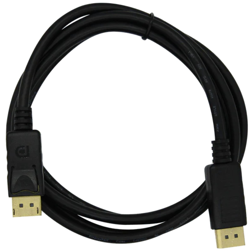 Cable XUE Displayport A Displayport 1.8M V1.2 4K AWG32 Full Copper Negro 