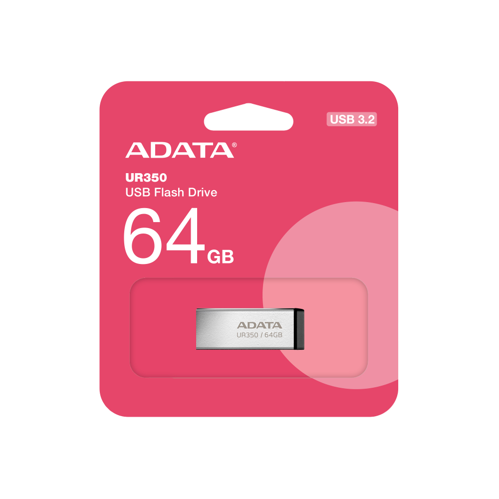 Memoria USB Adata USB 3.2 / 64GB Color Plateado