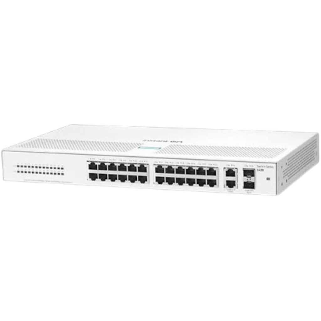 Switch Aruba Instant On R8R50A 1430 26G 2SFP Color Blanco  