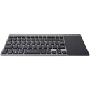 Teclado Inalámbrico Wattana W-T10 Con Touchpad Color Negro 