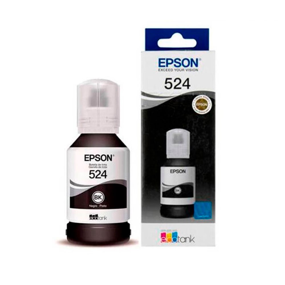 Botella De Tinta Epson T524120 AL L15150 Negro Pigmentado