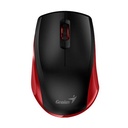 Mouse Inalámbrico Genius NX-8006S Color Rojo