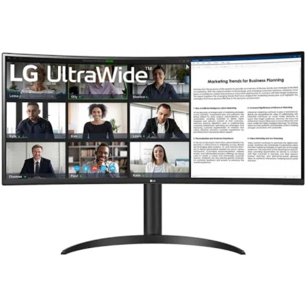 Monitor LG UltraWide Curvo IPS 34" Negro
